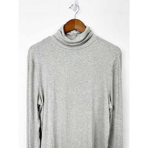 Universal Standard Foundation Bodysuit Turtleneck Gray Size Large - Picture 4 of 13